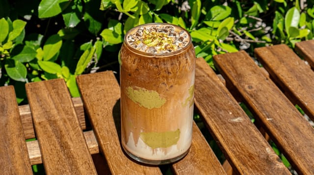 Pistachio Latte.
